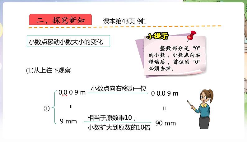 人教数学4年级下册 第4单元 第9课时  小数点移动引起小数大小的变化 PPT课件第4页