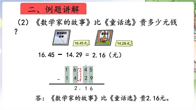 人教数学4年级下册 第6单元 第1课时  小数加减法（1） PPT课件第4页