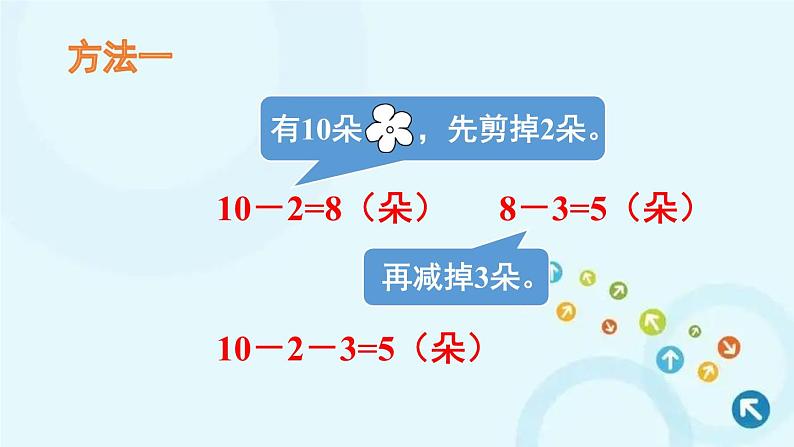 人教版数学一年级下册 3.两位数减一位数、整十数 第3课时 小括号 课件第5页