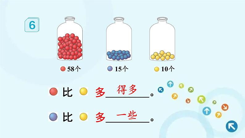 人教版数学一年级下册 第5课时 比较大小（2） 课件第7页