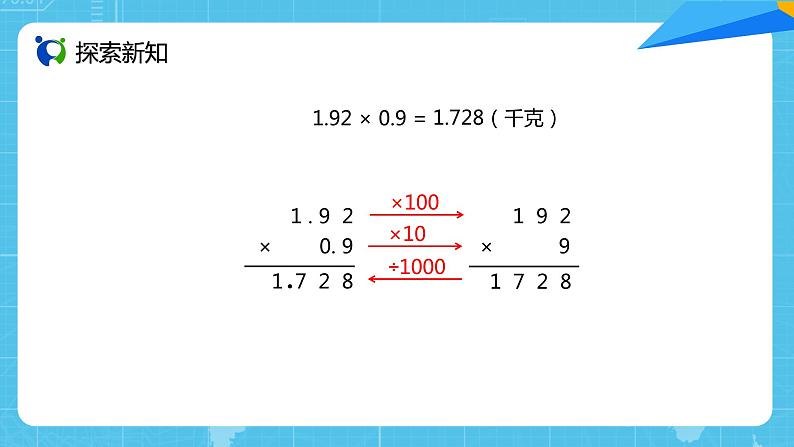 【核心素养目标】人教版小学数学五上1.2《小数乘小数（1）》课件+教案+同步分层作业（含教学反思和答案）08