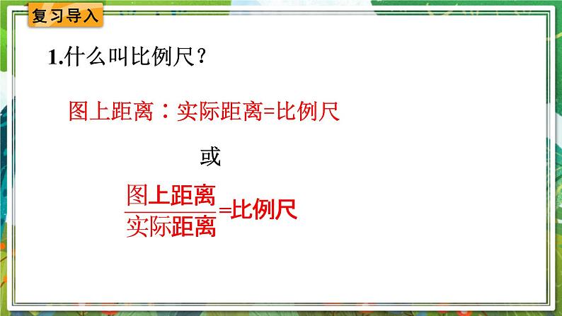 人教版数学六年级下册 4.3.2比例尺（2） 课件+教案+导学案02