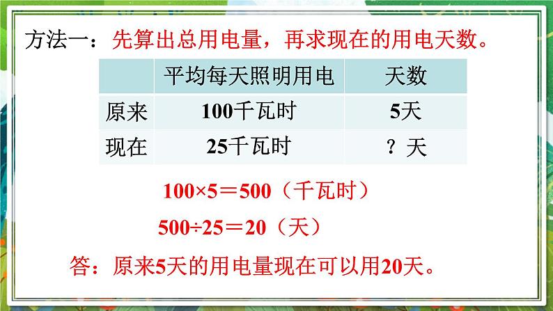 人教版数学六年级下册 4.3.7用比例解决问题（2） 课件+教案+导学案04