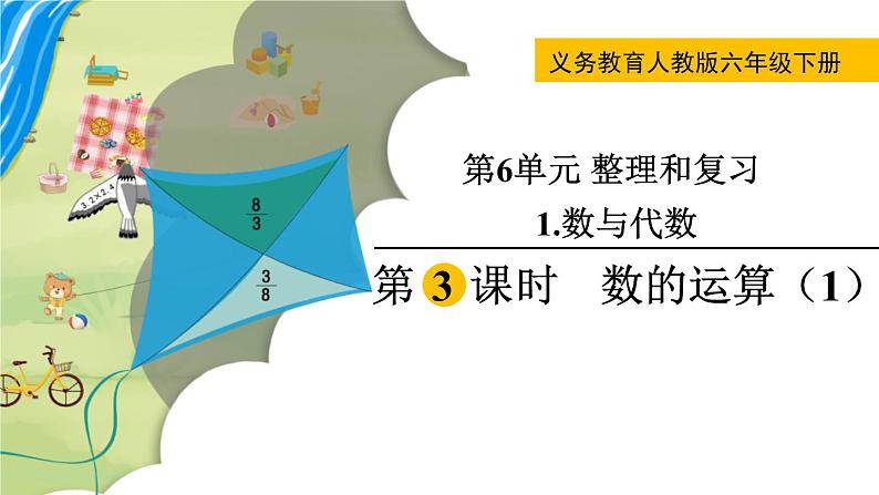 人教版数学六年级下册 6.1.3数的运算（1） 课件第1页