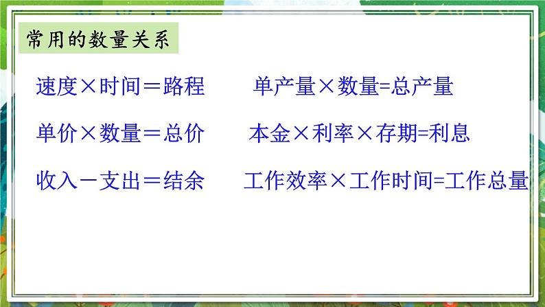 人教版数学六年级下册 6.1.5解决问题 课件第6页