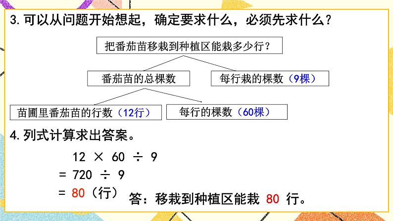 四  绿色生态园——解决问题 课件+教案07