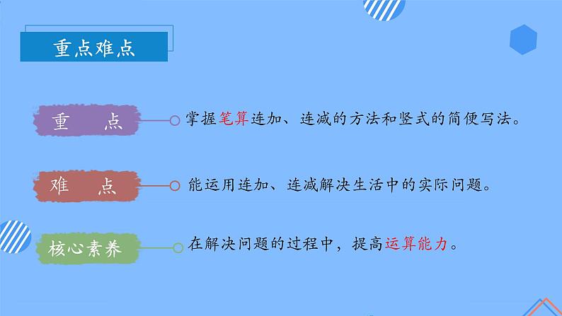 第二单元 第07课时 连加连减 课件+教案+分层练习+学案  人教版数学二上03