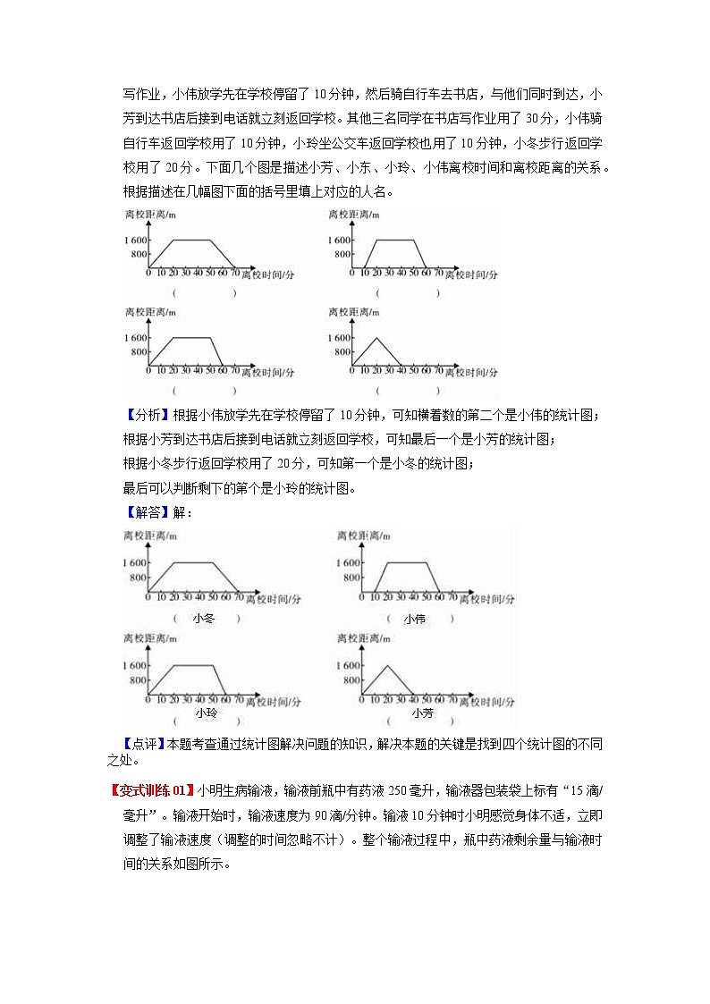 第二单元 折线统计图——2022-2023学年五年级下册数学苏教版知识点总结+练习学案（教师版+学生版）02