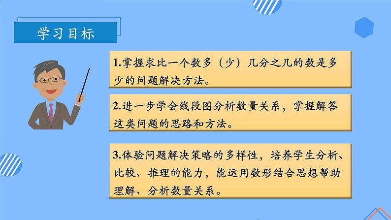 第一单元_第6课时_求比一个数的多（或少）几分之几是多少的问题（教学课件）-六年级数学上册人教版第3页