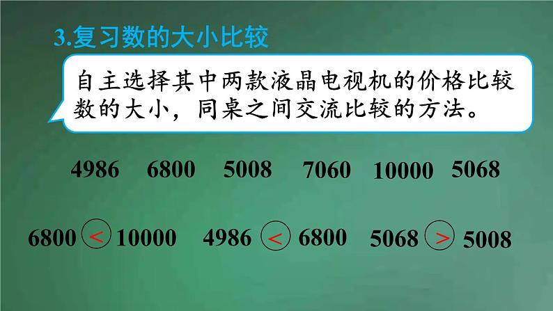 人教版数学二年级下册 第2课时 混合运算、万以内数的认识 课件第8页