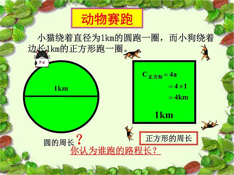 人教版小学数学六年级上册《圆的周长》公开课PPT课件第2页