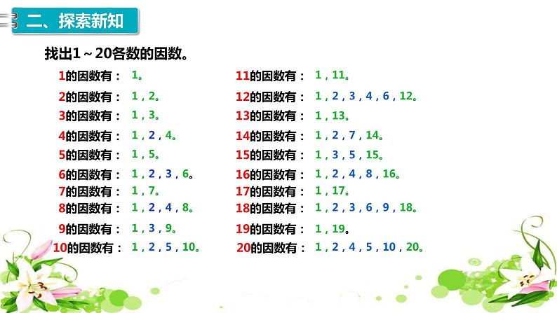 8、人教版五年级数学下册《质数和合数》PPT课件第4页