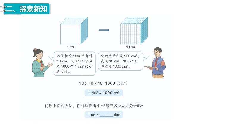 10、人教版小学数学五年级下册《体积单位间的进率》PPT课件05