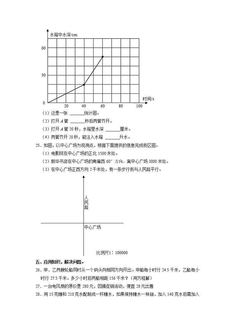 江苏省扬州市开发区2021-2022学年小升初数学试卷第3页
