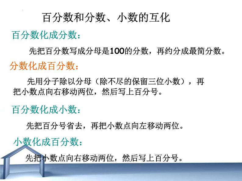 第二单元 百分数的整理与复习（课件）人教版六年级下册数学第6页