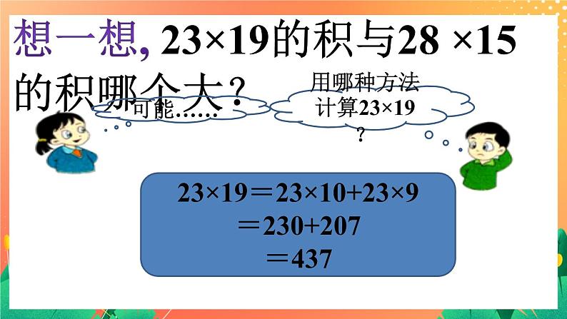 17《两位数乘两位数》课件第8页