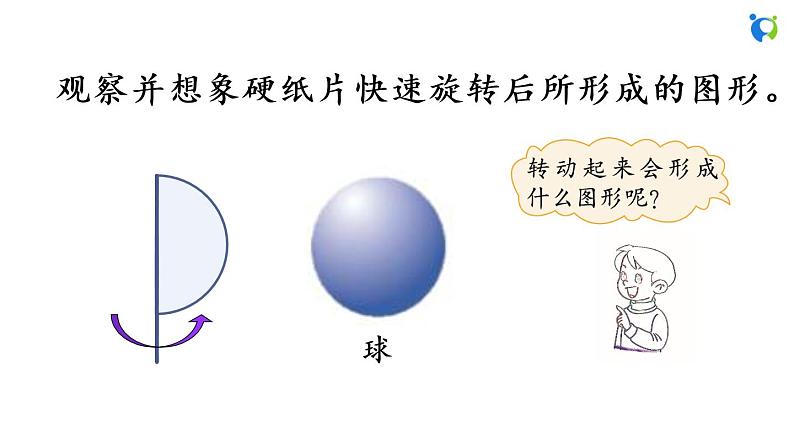 北师大版小学数学六年级下册  1.1 面的旋转 课件06