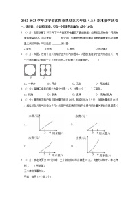 2022-2023学年辽宁省沈阳市皇姑区六年级（上）期末数学试卷