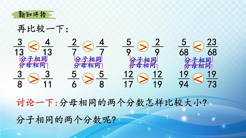 【2023春季新教材】人教版数学五年级下册 通分 同步课件06