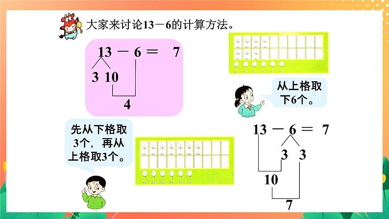 1《20以内的退位减法（一）》课件+教案+习题05