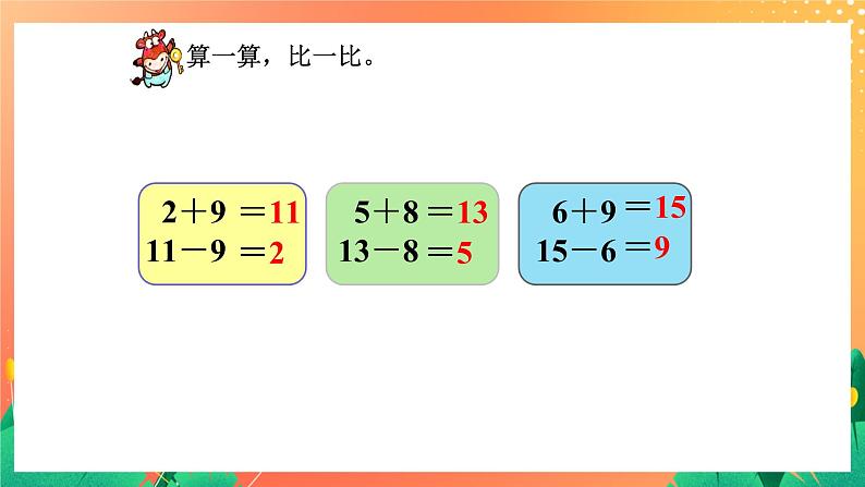 2《20以内退位减法（二）》课件+教案+习题05