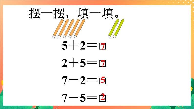 3《加法和减法》课件+教案+习题03