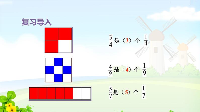 6.1同分母分数加、减法课件PPT第2页