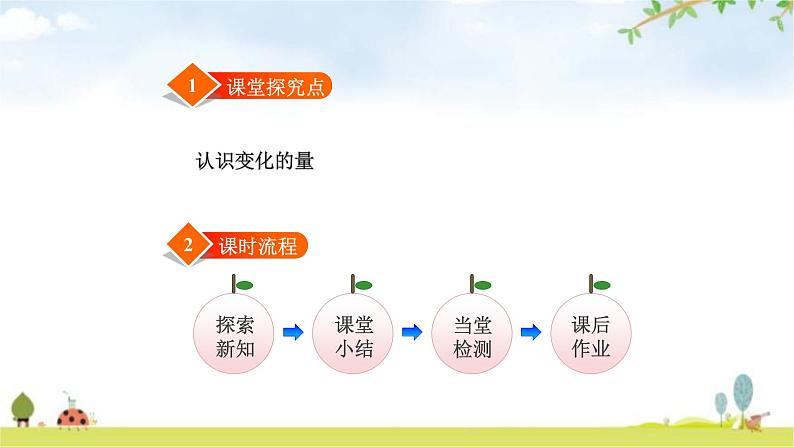 北师大版六年级数学下册总复习第4单元1变化的量课件第2页