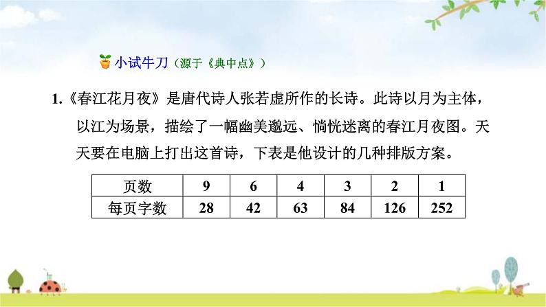 北师大版六年级数学下册总复习第4单元4反比例课件第8页