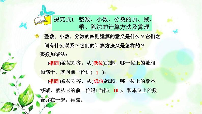 北师大版六年级数学下册总复习数与代数第7课时计算与应用课件04