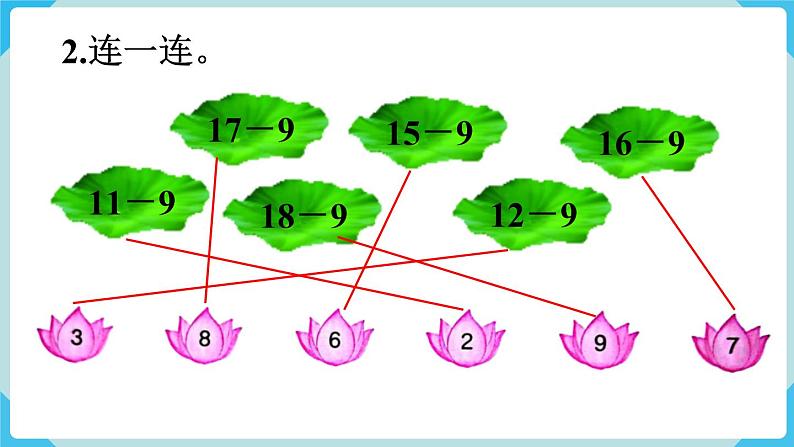 人教一下数学第2单元练习二课件第4页