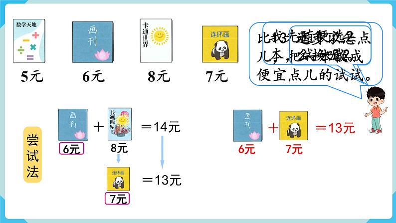 第5单元认识人民币第4课时简单的计算（2）课件06