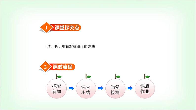 北师大版三年级数学下册第2单元第2课时轴对称（二）教学课件第2页