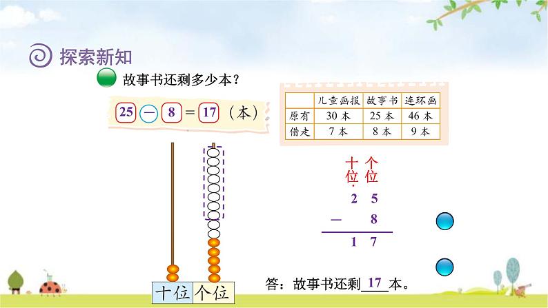 北师大版一年级数学下册第6单元第3课时阅览室教学课件第5页