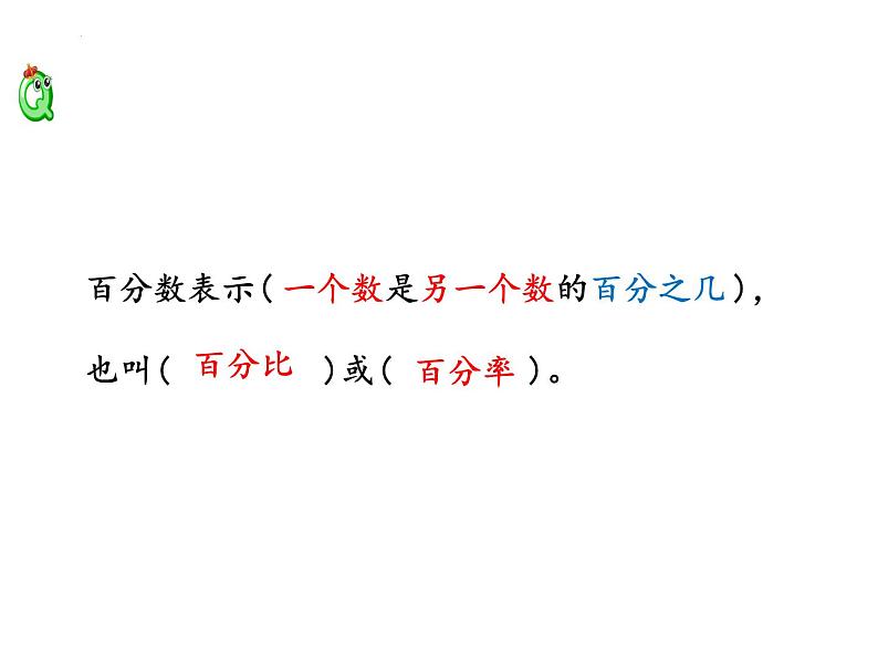 人教版六年级上册数学6.6百分数整理和复习课件05