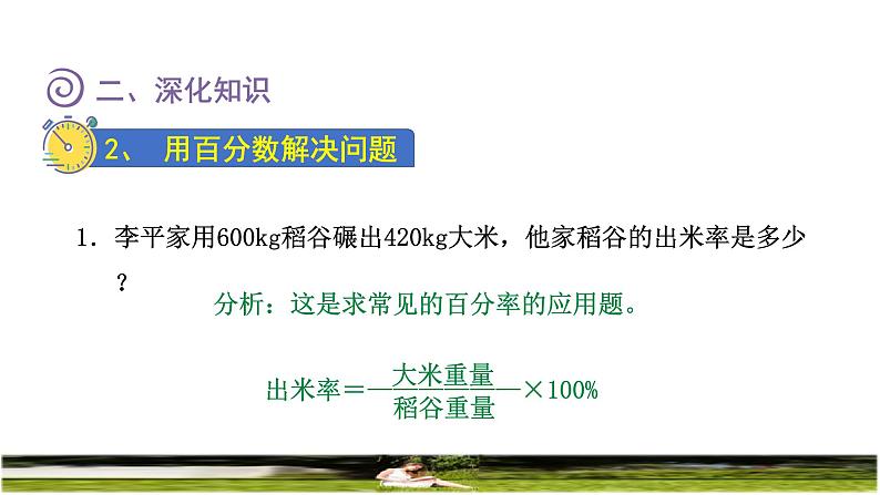 人教版六年级数学上册第六单元百分数《整理和复习》课件第8页