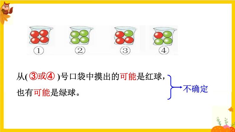 人教版五年级数学上册第四单元《可能性整理复习》课件05