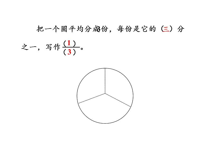 【精品】人教版三年级上册数学课件-第8单元第1课时   几分之一（1）07