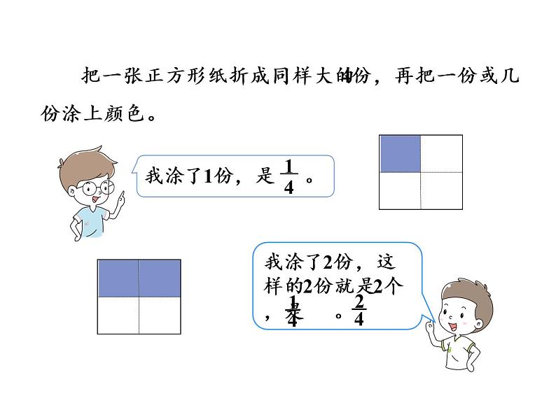 【精品】人教版三年级上册数学课件-第8单元第3课时   几分之几（1）第3页