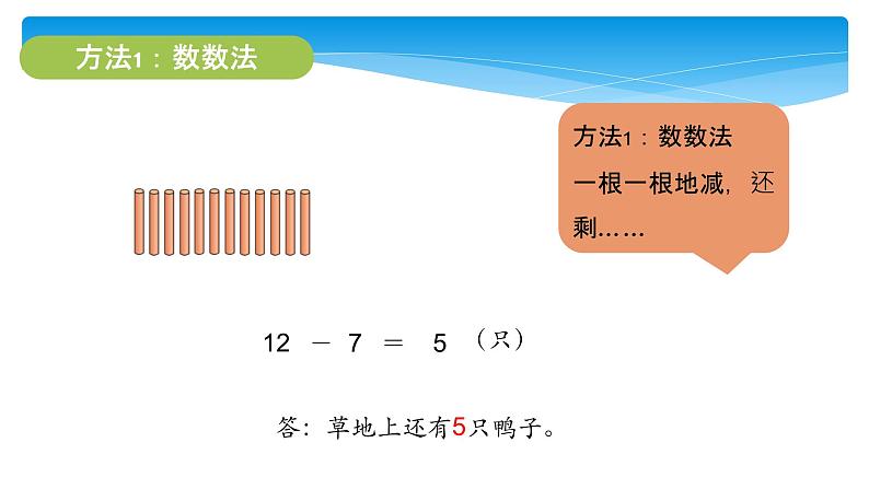 1年级数学北师大版下册课件第1单元《1.3快乐的小鸭》 (3)第8页