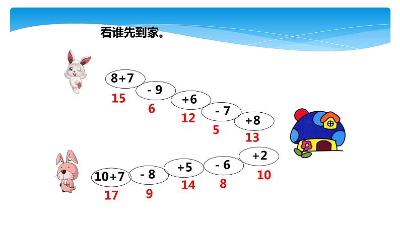 1年级数学北师大版下册课件第1单元《1.6美丽的田园》0102