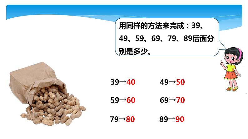 1年级数学北师大版下册课件第3单元《3.1数花生》 (2)第8页