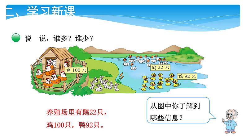 1年级数学北师大版下册课件第3单元《3.5小小养殖场》第4页