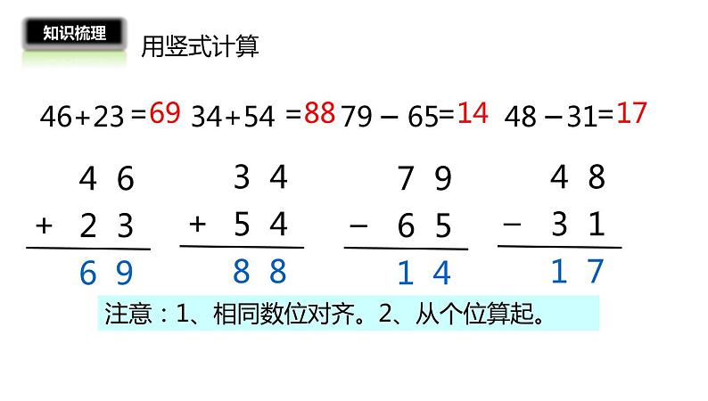 1年级数学苏教版下册课件第4单元《单元复习》第5页