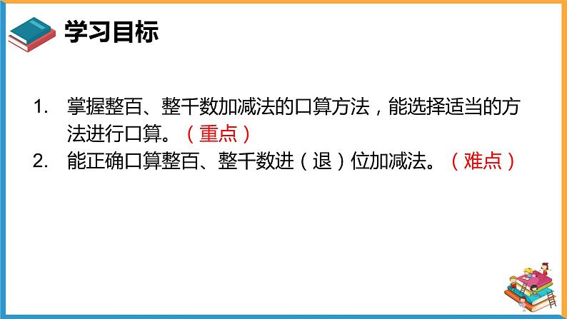 人教版数学二年级下册第七单元《整百整千数的加减法》课件第2页