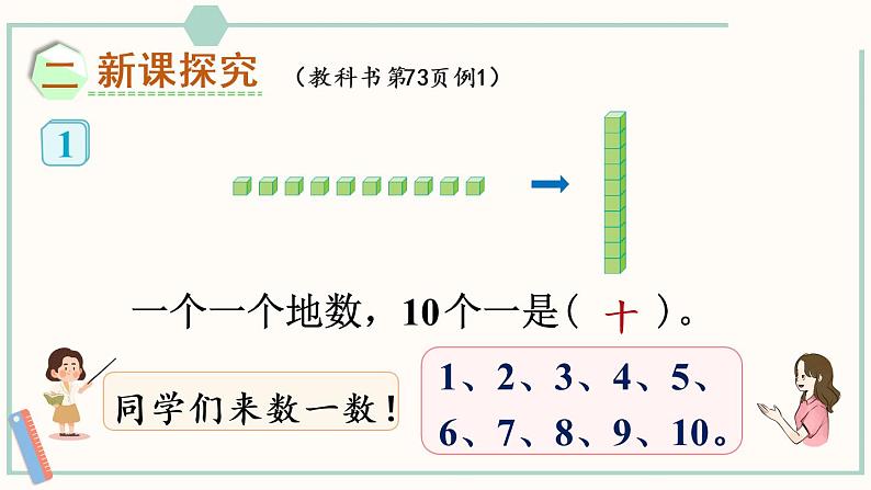 人教版二年级数学下册课件 7.1 1000以内数的认识第3页