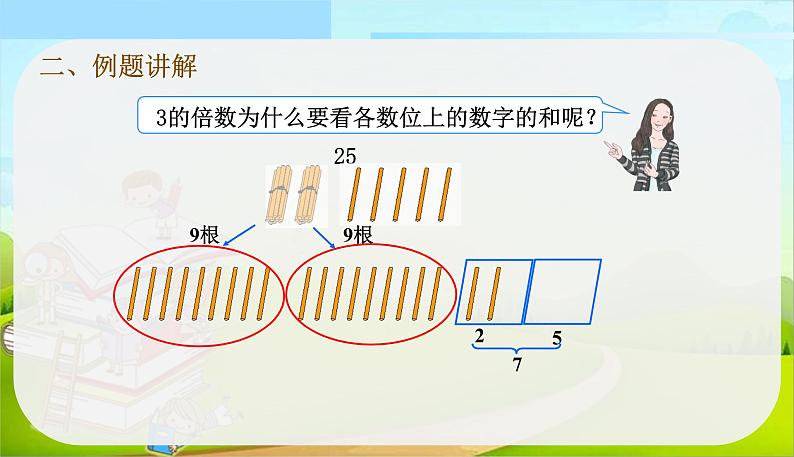 人教版数学五年级下册第二单元《3的倍数特征》课件07