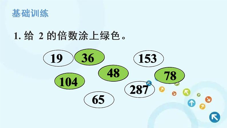 人教版数学五年级下册 2. 2、5、3的倍数 生活中的数学 课件第3页