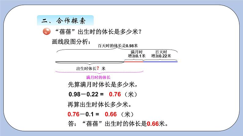 青岛版（五四制）数学四上7.2小数加减混合运算 课件第6页