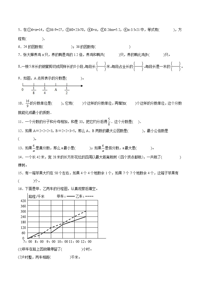 江苏省苏州市2022-2023学年五年级下学期数学期中调研试卷一（有答案）02